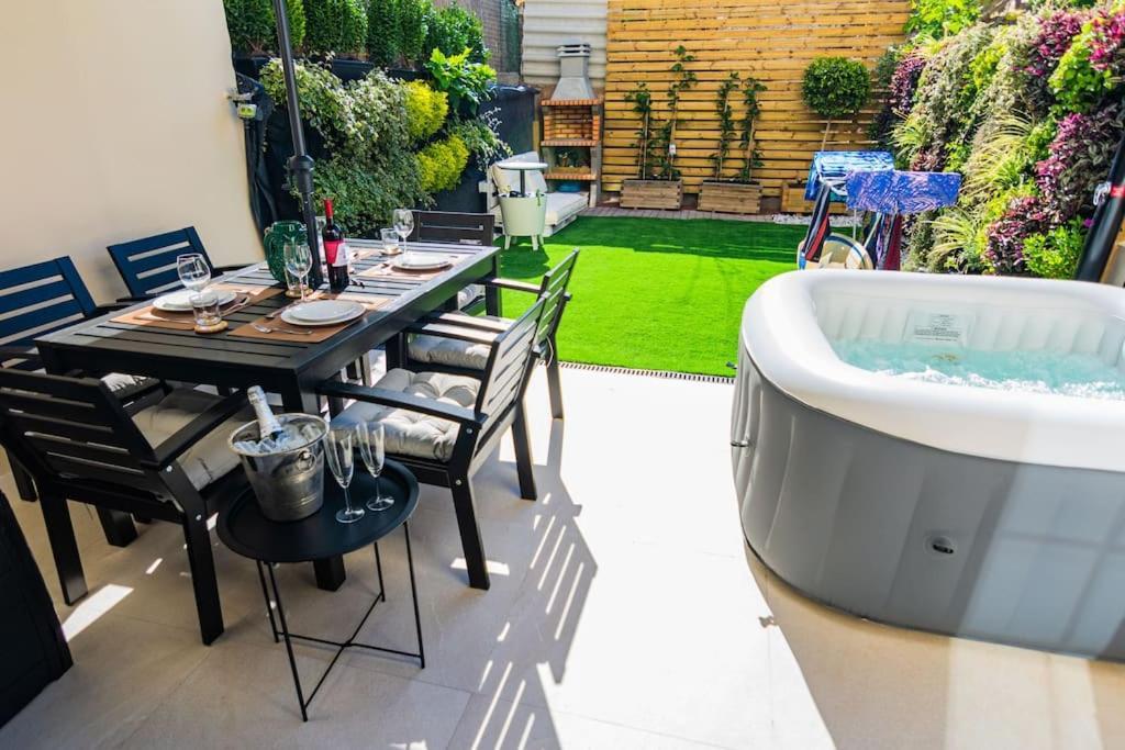 Relaxing Garden Los Cristianos Con Jacuzzi Y Barbacoa 아로나 외부 사진